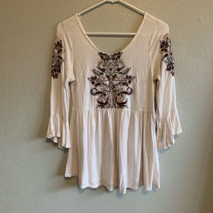 Nordstrom’s embroidered top